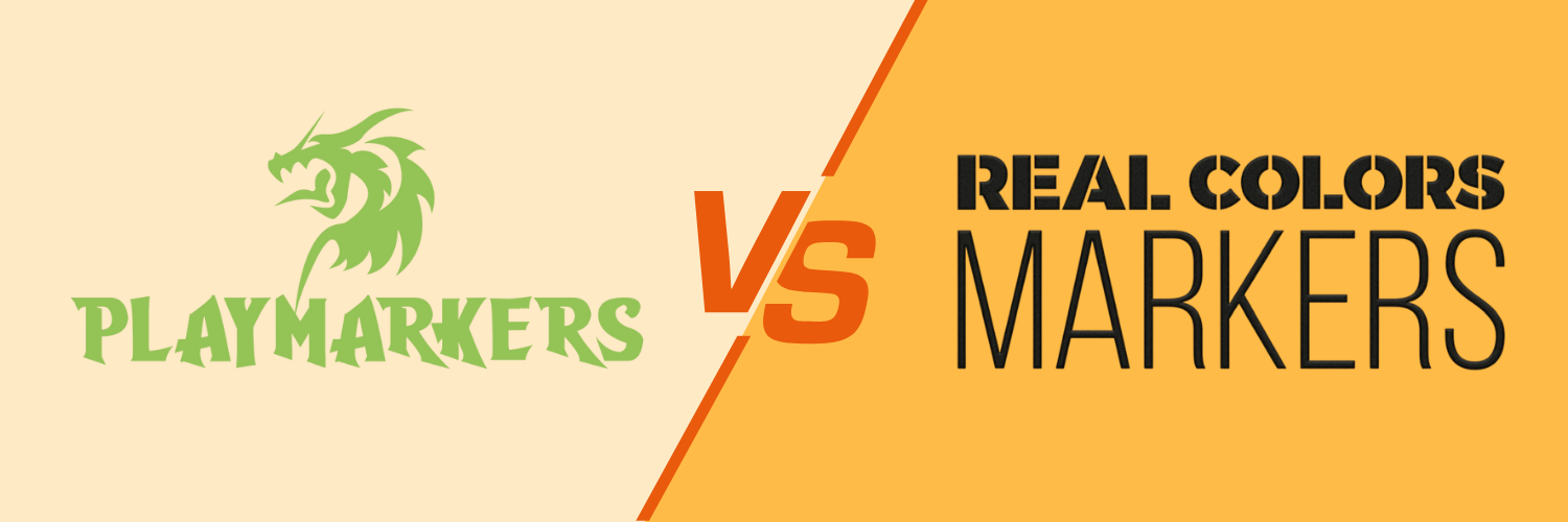 AK INTERACTIVE: Playmarkers VS Real Color Markers