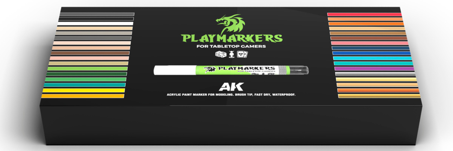 AK Interactive Playmarkers: A Must-Have Paint Solution for Hobby Retailers